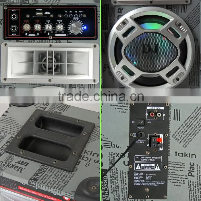 2.0 professional audio speaker with bluetooth function