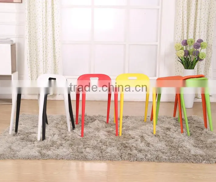 modern cheap plastic side stool chair factory price
