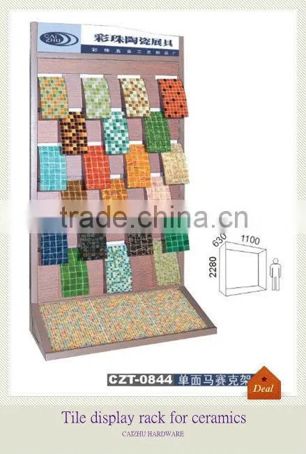 Mosaic tile display display stand