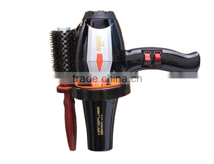 Professional Styling Wall Mounted Hair Dryer Holder Comb Holder Rack Stand Hair Salon Dryer Accessory