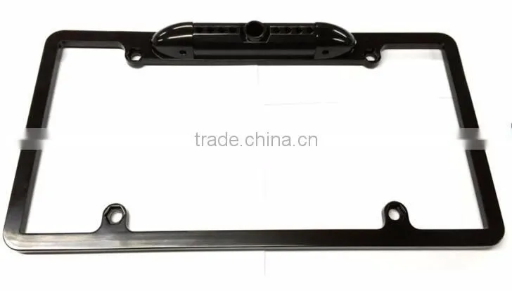 170 Degree Metal Frame America License Plate Camera Parking Reversing Rear View Camera