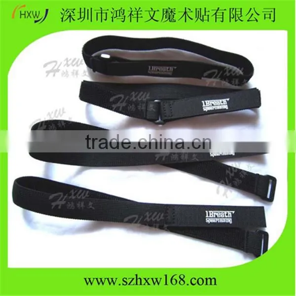 Custom adjustable elastic straps with buckle