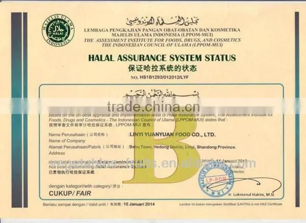 shandong high quality natural garlic extract allicin powder price ISO,HACCP,KOSHER,HALAL,FDA