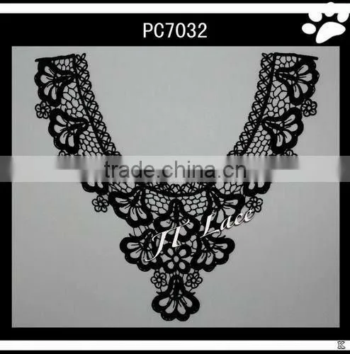 polyester pair collar lace for clothes(PC7023)