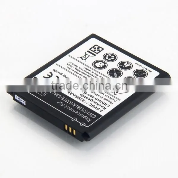 3.8V 2200mAh Rechargeable Mobile Phone Battery for Samsung Express 2 G3815 G3818 G3819 G3812 Battery