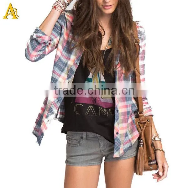 factory price mature women blouse 2014