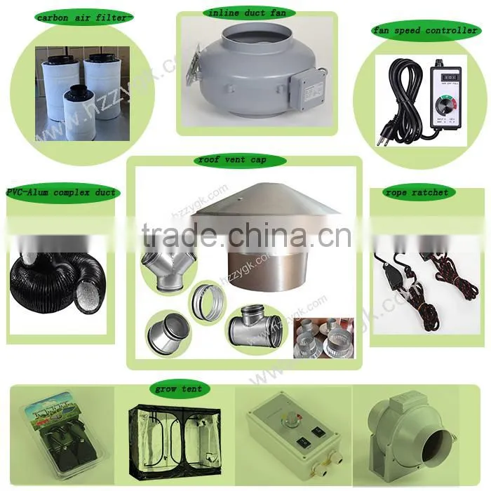 Greenhouse ventilation fan / silent duct fan / metal centrifugal fan for HVAC Systerm