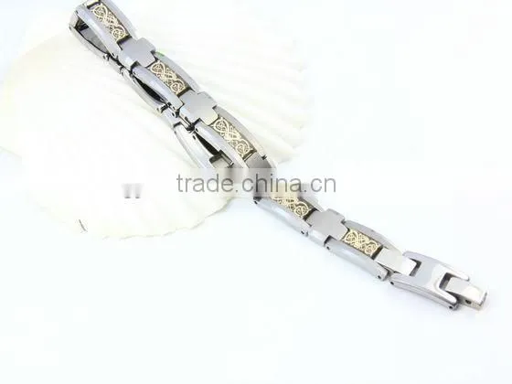 2014 Fashion tungsten carbide magnetic copper bracelet