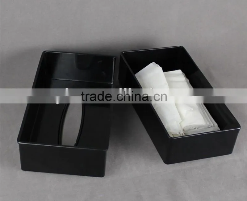 customized square melamine tissue box
