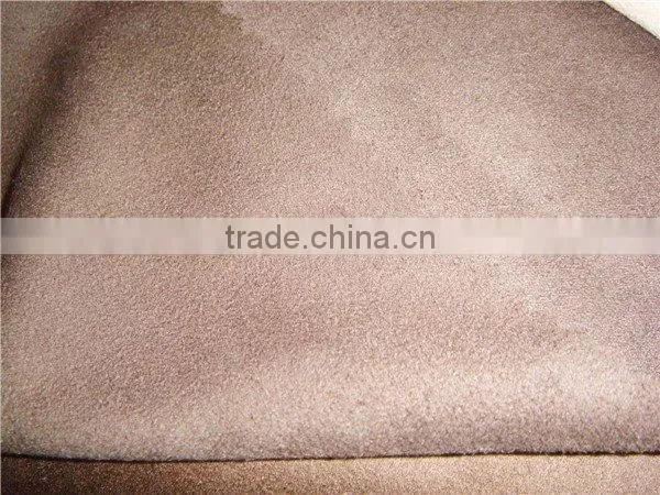 knitted suede upholstery fabric for sofa
