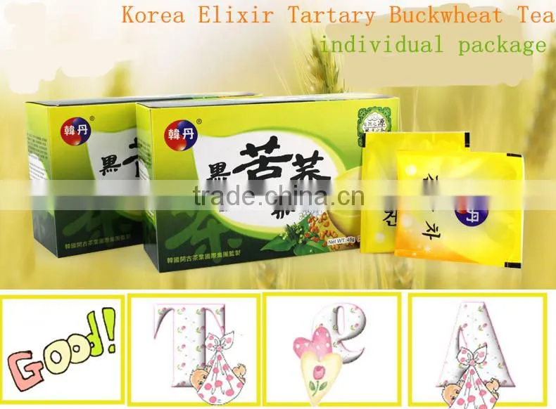 Korea Elixir Tartary Buckwheat Tea tartary buckwheat powder bitter buckwheat tea black bitter buckwheat tea