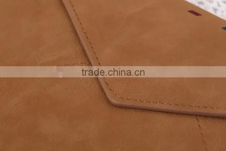 Classic Envelope Design For iPad Air 2 Case, Leather Case for iPad 6, For IPad Air2 / iPad Pro 9.7 Case Cover