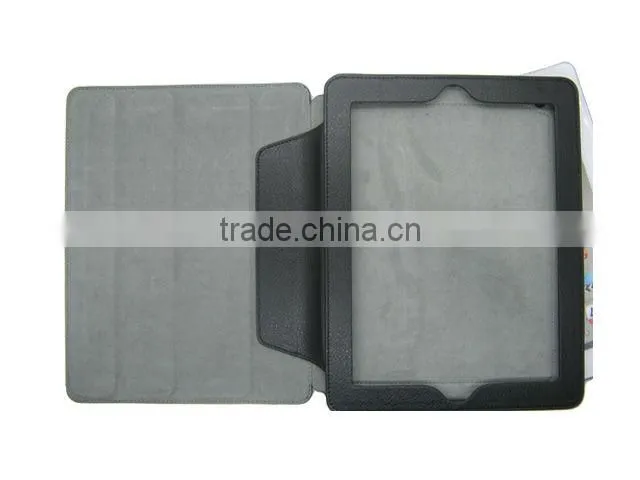 Stand leather case for ipad4