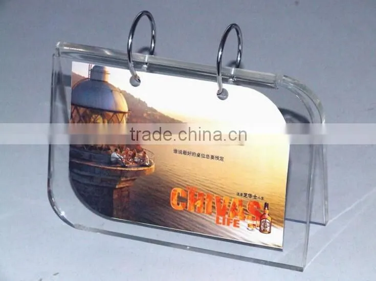 wholesale 2016 acrylic tabletop calendar