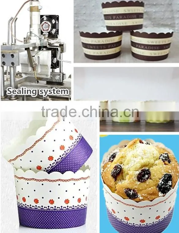 2014 Best Sale Automatic High Speed paper muffin cup forming machine,paper muffin baking cups machine