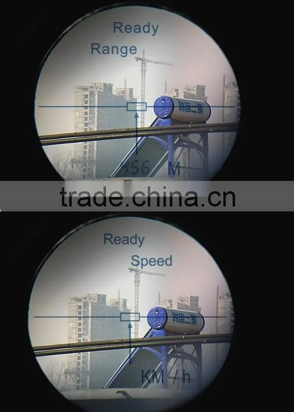 Monocular Rangefinder Scope Distance Detecting and Speed Detecting
