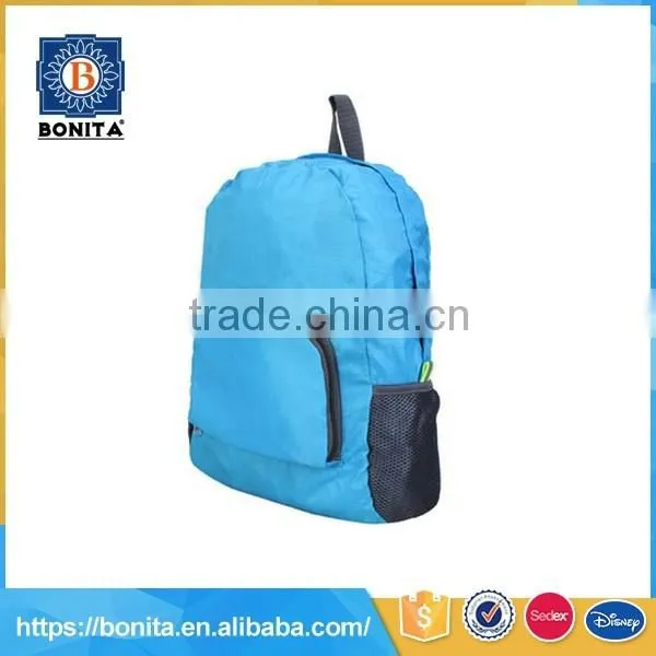 blue collapsible useful backpacks