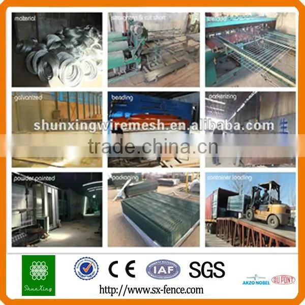 Welded 3v stainless electric fold wire mesh fence