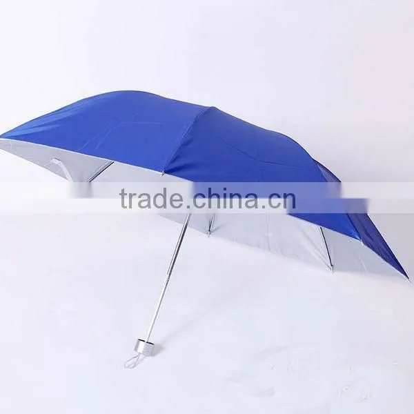 Simple Convenience Triple Fold Fashion Umbrella