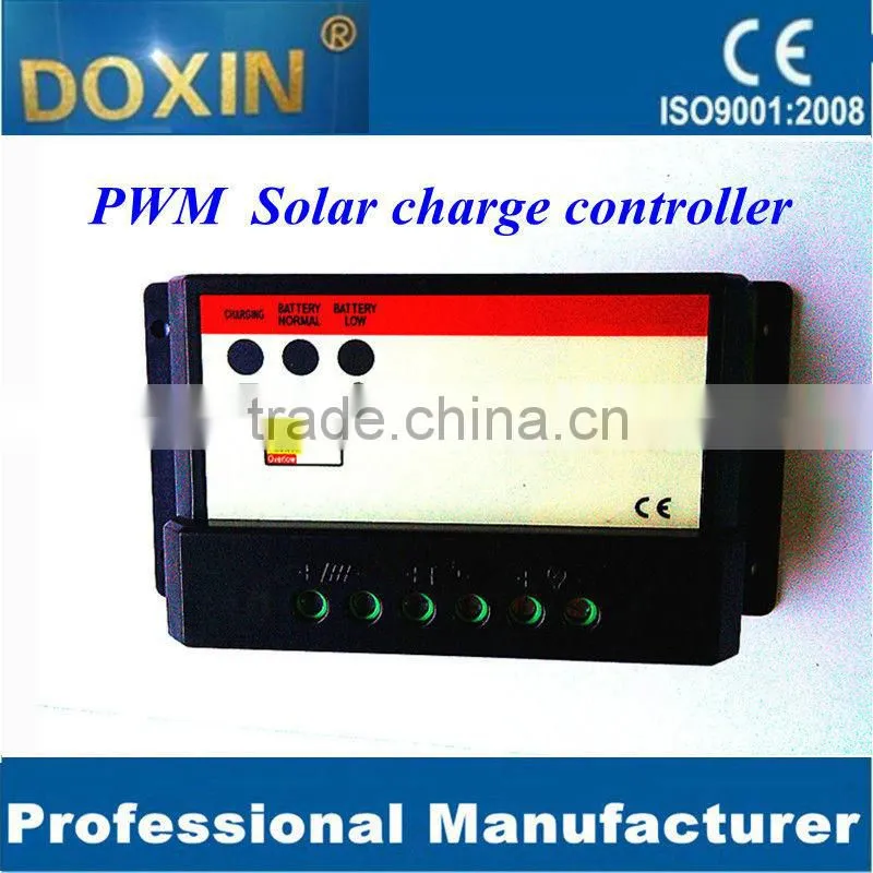 PMW LED solar charge controller 20A 12V/24V auto