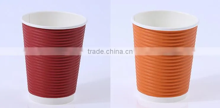 Ripple Wall Disposable Cup Paper Bowl Sale