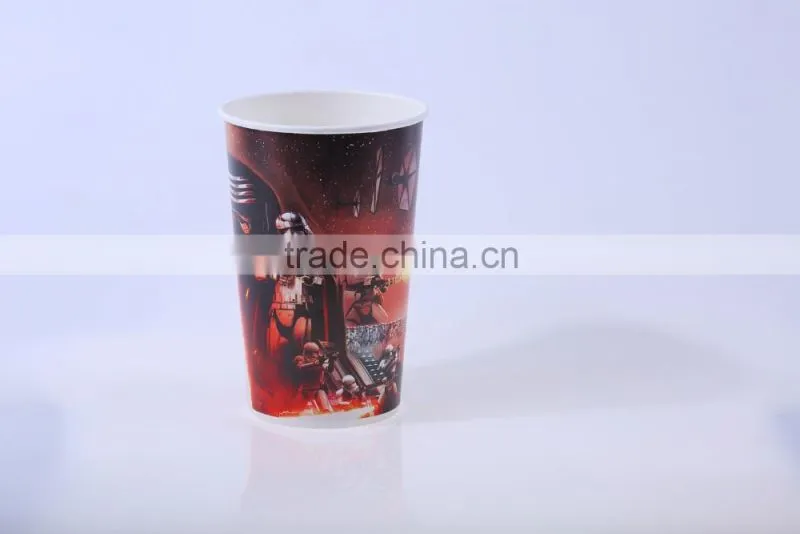 Hangzhou Lvyang/GoBest 24/32/46/64/85/120/130/150/170oz disposable paper popcorn bowl/box/cup/bucket/paper box packaging
