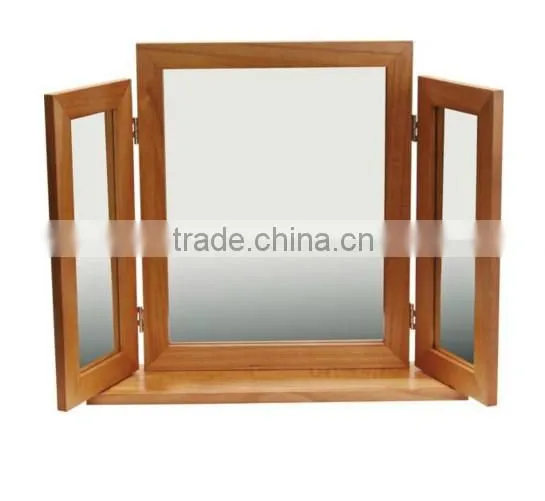 leather affect wall sticker mirror for sale