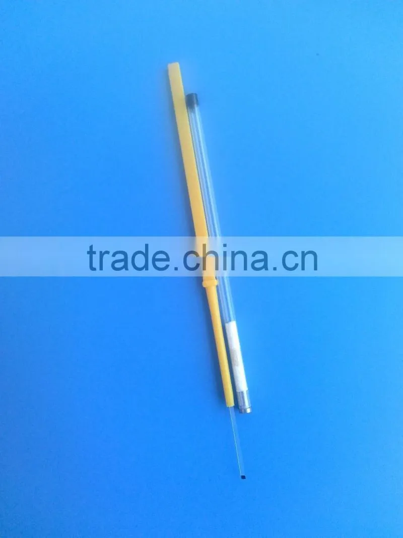 Freezing tube for IVF catheter