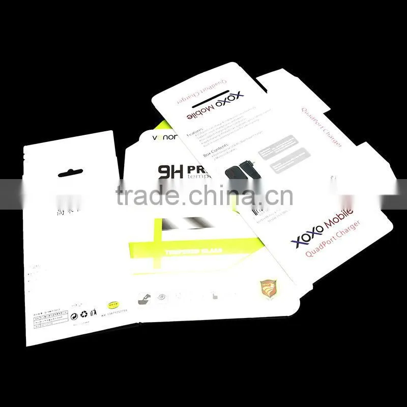 Mobile phone sticker packaging box