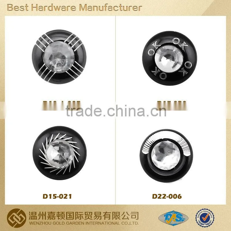 metal decorative studs, Nailhead with stone for garment, various designs customized