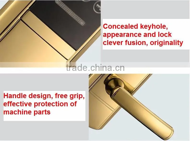 biometric keypad fingerprint door lock remote control electric glass door lock