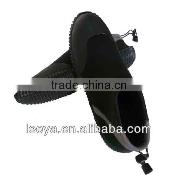 full cut neoprene dive boots water boots with zipper