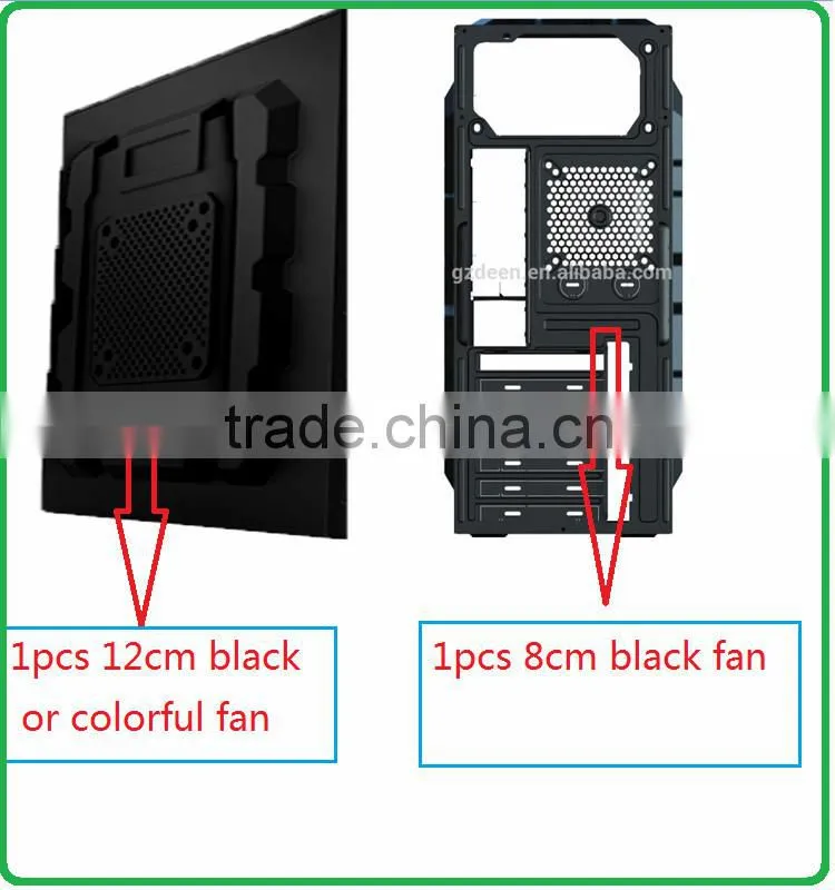 standard ATX / micro ATX / ITX motherboard type desktop computer case