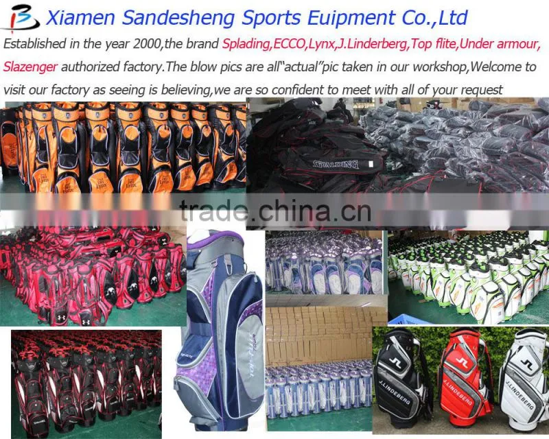 golf bag cover for protecting clubs