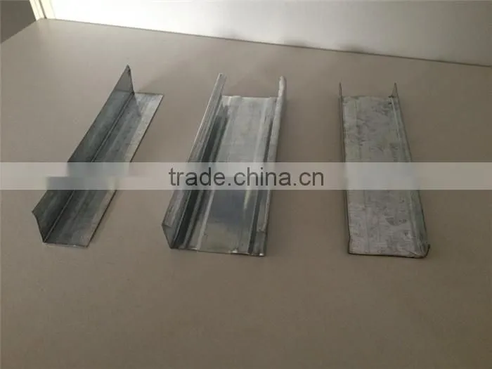 HOT SELL!! carrying channel/double furring channels /wall angle in Philippines