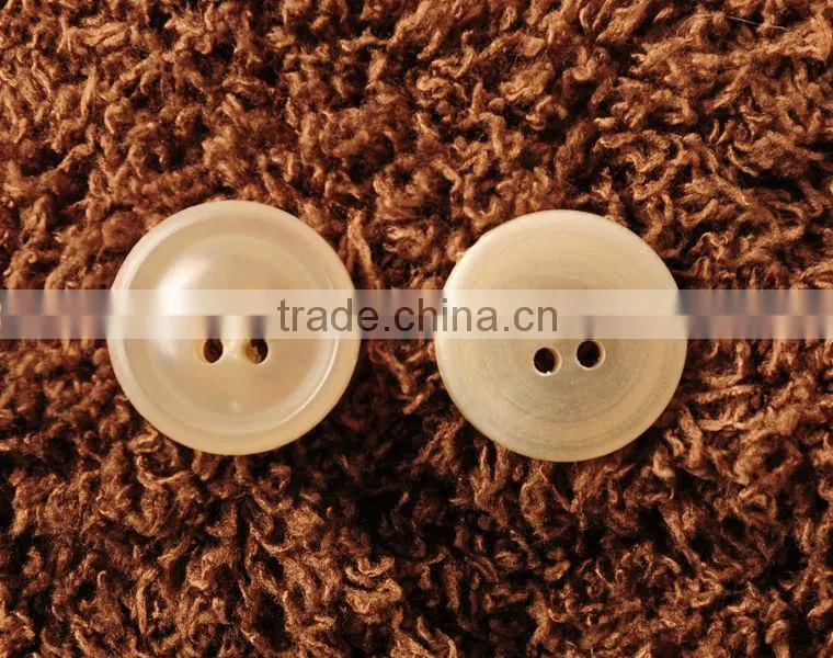 Premium Yellow Horn Buttons