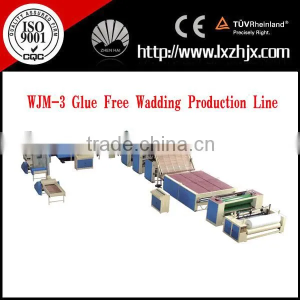 nonwoven sintepon making machines , sintepon production line