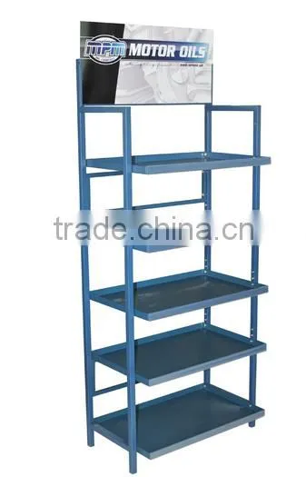 wholesale motor bottle lubricating engine oil display rack