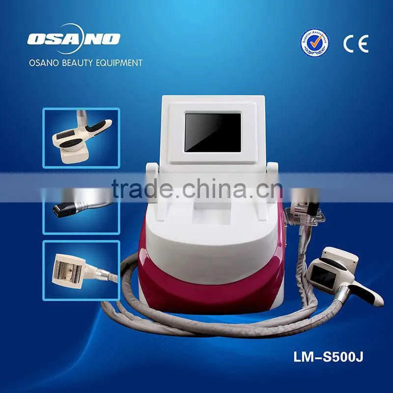 HOT!!LM-S500J Mini slimming machine vacuum roller and RF