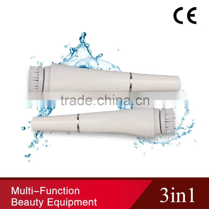 waterproof 360 degree roating deep cleaning electric facial brush for skin care