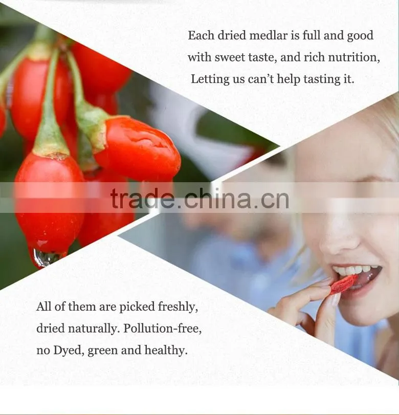 Wolfberry Ningxia Zhongning medlar small bag 100g