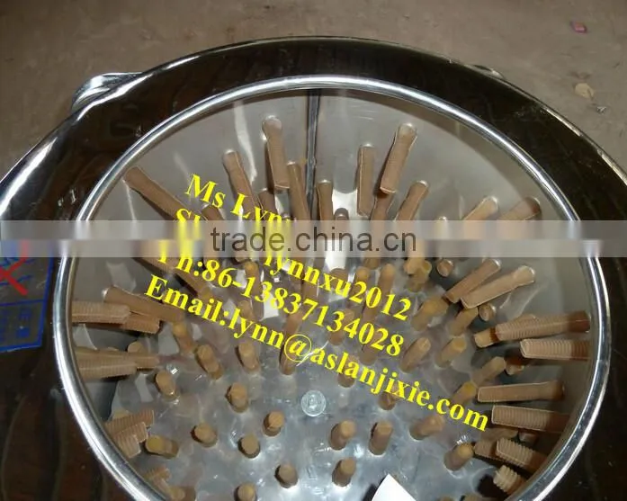 chicken feet peeling machine / chicken feet skin removing machine