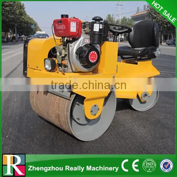 Double drum high efficiency diesel engine non used road roller