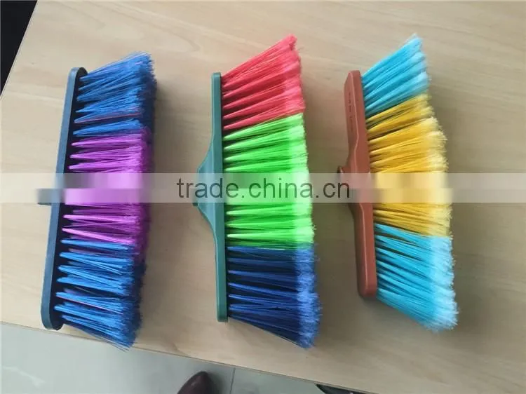 soft plastic brooms / indoor sweeping cleaning brooms brush / floor wooden handle broom