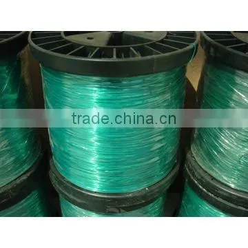 2015 new Green PVC Coated Wire