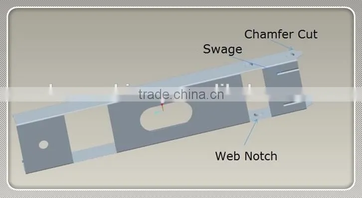 light gauge steel roll forming machine cold formed steel framing