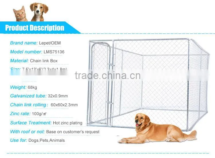 wholesale 2015 new heavy duty pen run for dog