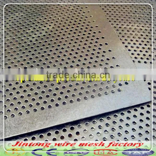 High Quality galvanized perforated metal piece/hole punching wire mesh (factory)