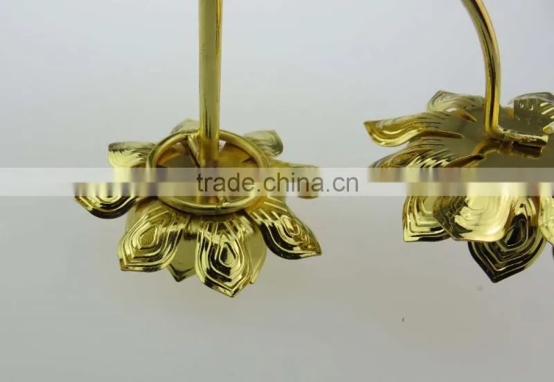 Original and Traditional Lotus Candle holder with handle for buddhist at reasonable prices , OEM available,Buddhism lot