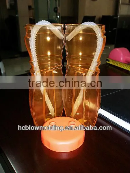 OEM Blow Molding plastic bottle ,water bottle sports drinking bottle PE manufacturer